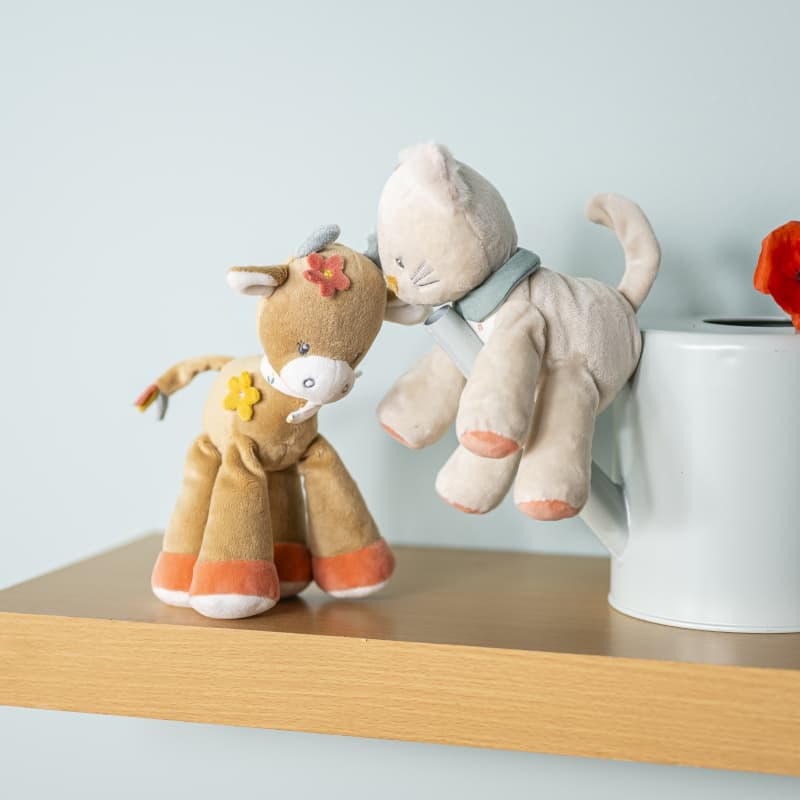 Mini Peluche Chat Lana, mila, zoë & lana nattou beige h-23 — vue 2 sur 4