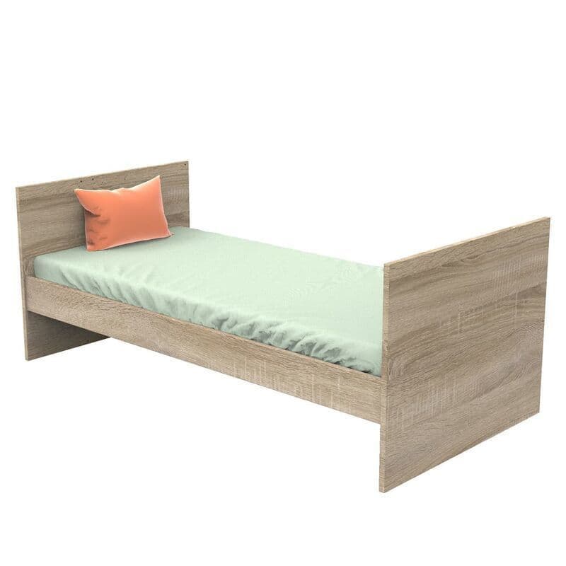 Lit 140x70 Evolutif en 190 Rose Nova Rose Canyonevolutif en 90x190 et 140x190 No, sauthon — vue 4 sur 5