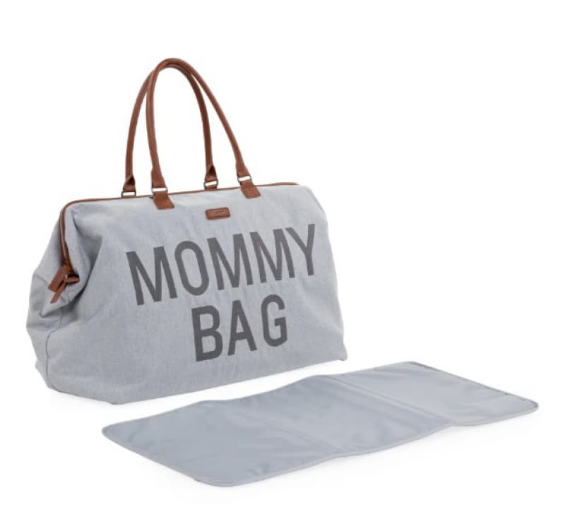 Mommy Bag Canvas, childhome gris a-23 h-23 — vue 2 sur 2