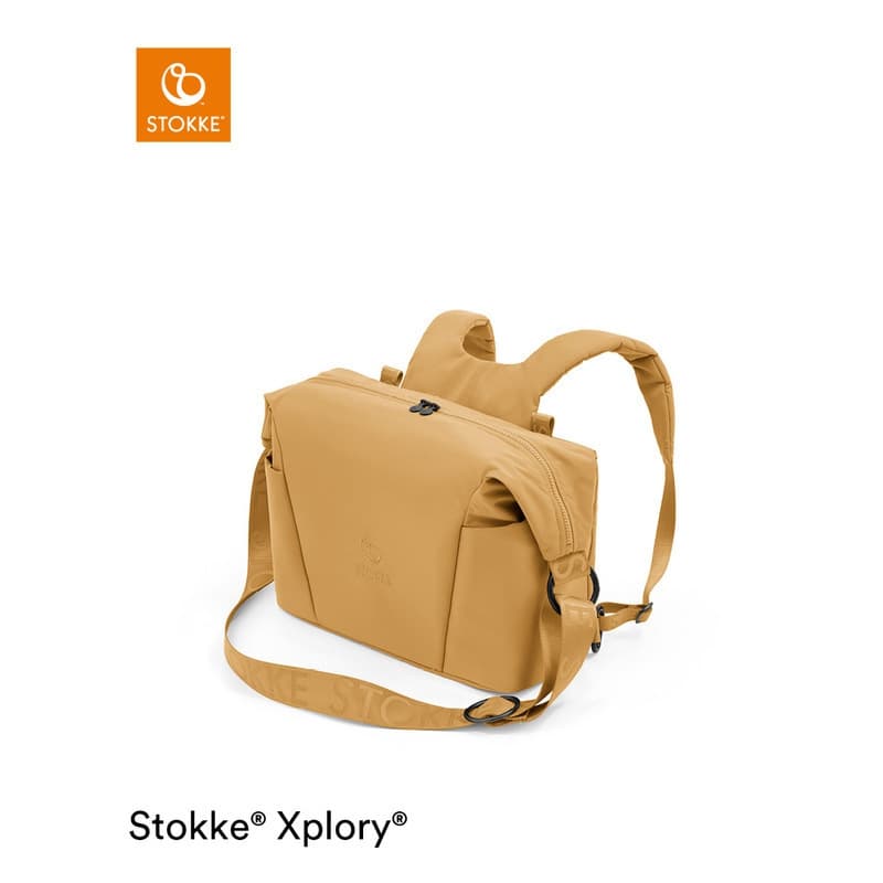 Xplory X Changing Bag Goldyell, stokke golden yellow — vue 3 sur 4