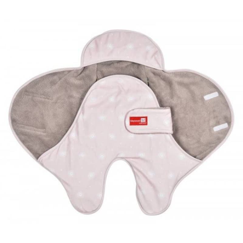 Couverture Babynomade® Coral Fleece 0-6m Rose, red castle miss sunday/vieux rose 0-6 mois per — vue 4 sur 5