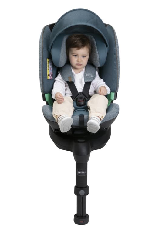 Bi-seat I-size Air sans Base, teal melange 24-03 — vue 3 sur 4