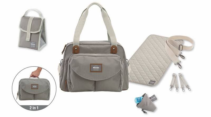 Sac Geneve Ii "smart Colors" Taupe, beaba — vue 1 sur 4