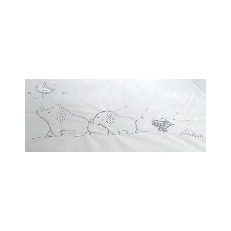 A&m Couverture 75x100cm - Veloudoux, amtoys blanc — vue 2 sur 4