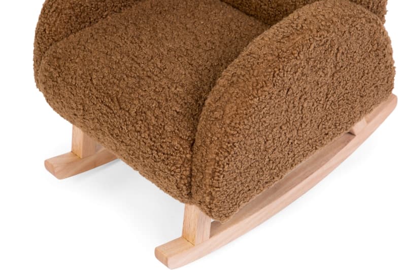 Chaise a Bascule Enfants Teddy, beige childhome — vue 4 sur 4