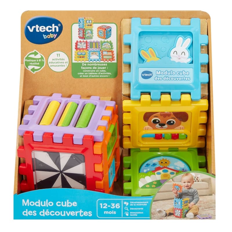 Modulo Cube des Decouvertes, vtech baby vtech 25/12 — vue 3 sur 4