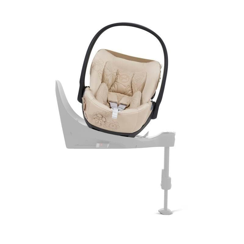 Cloud T I-size Simply Flowers - Beige | Cybex, cybex platinum cybex beige 64.5x44x38-60 cm — vue 5 sur 5
