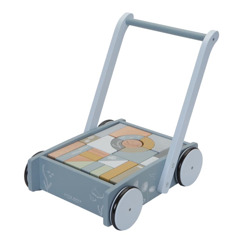 Ld Chariot a Blocs - Ocean, little dutch