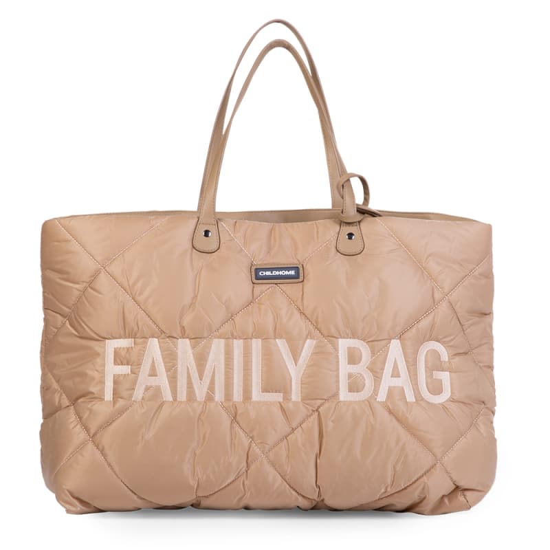 Family Bag Matelasse, sacs a langer beige — vue 1 sur 4