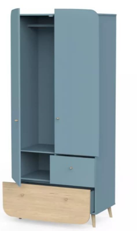 Armoire 2 Portes + 2 Tiroirs Firmiana — vue 2 sur 2