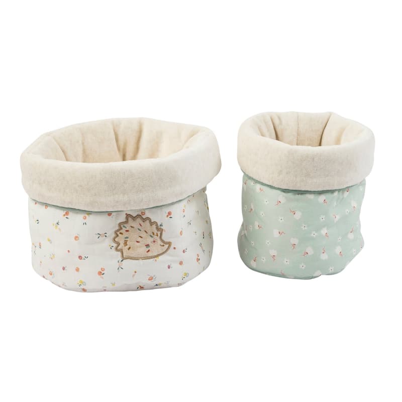 Set de 2 Paniers Soins, mila, zoë & lana 20*20cm + 20*15 cm