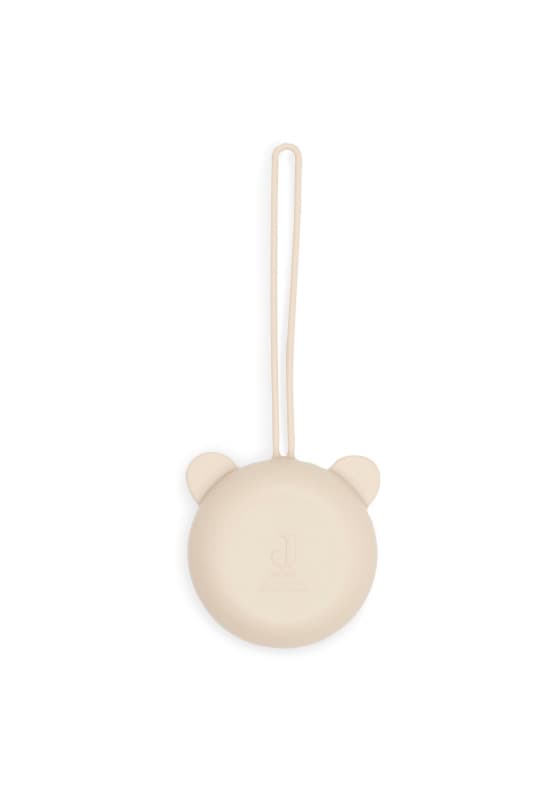 Etui a Sucette Silicone, sand 7cm basics jollein — vue 2 sur 3
