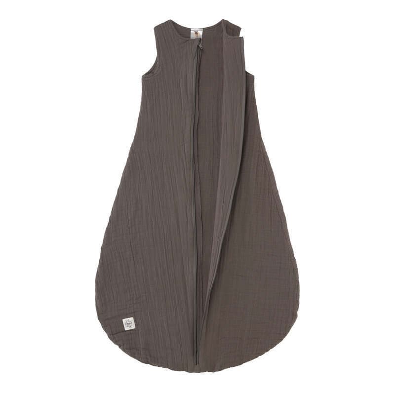 Gigoteuse en Mousseline Gots Anthracite, 74/80, 7-12 Mois, Edition Toute Saison, lässig anthracite — vue 1 sur 5