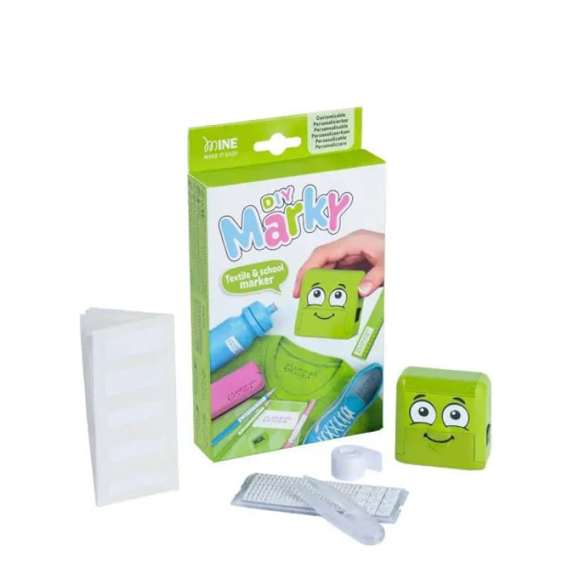 Set Tampon Textile Diy Marky, vert