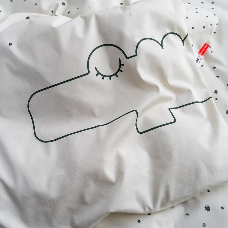 Parure de Lit Junior - Gots - Croco, croco beige news feb 2021 — vue 2 sur 4