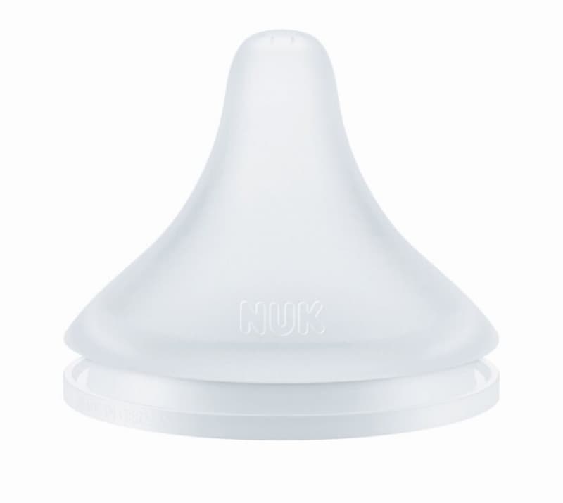 Tetines X2, transparent perfect match flow control nuk — vue 1 sur 2