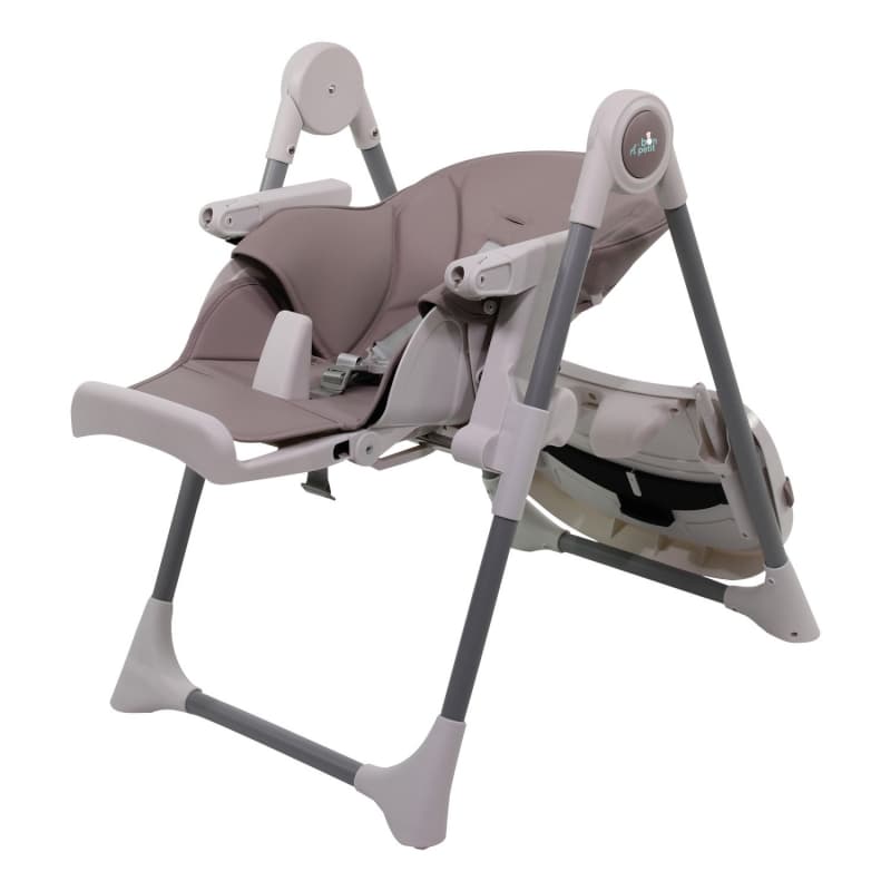 Chaise Haute Emy, light grey bon a'petit light grey — vue 1 sur 3