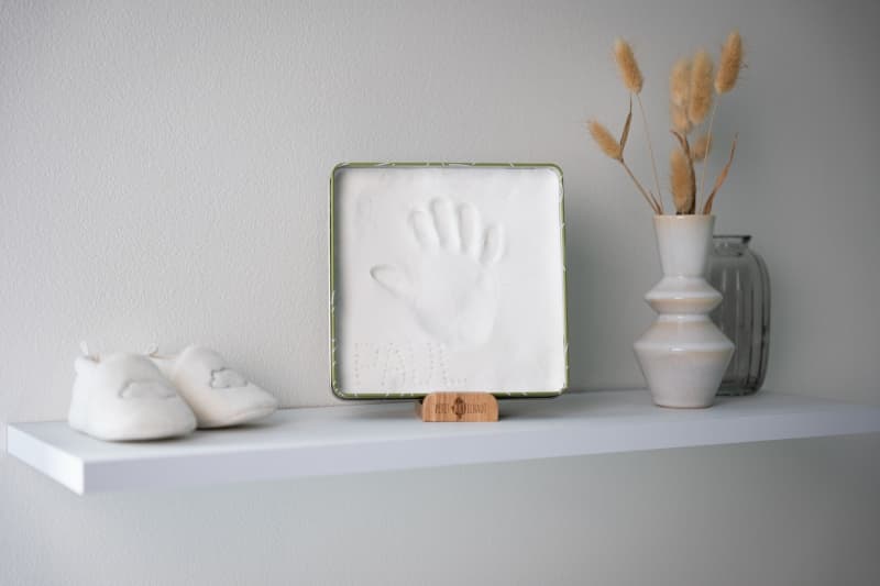 Baby Box Carree - Olive Tree, blanc vert baby box petit artichaut — vue 4 sur 5
