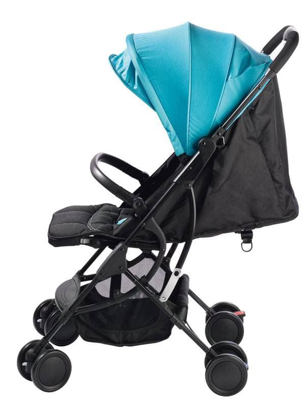Poussette Compacte Kompak Bleu Atoll, bebe9reference — vue 4 sur 5