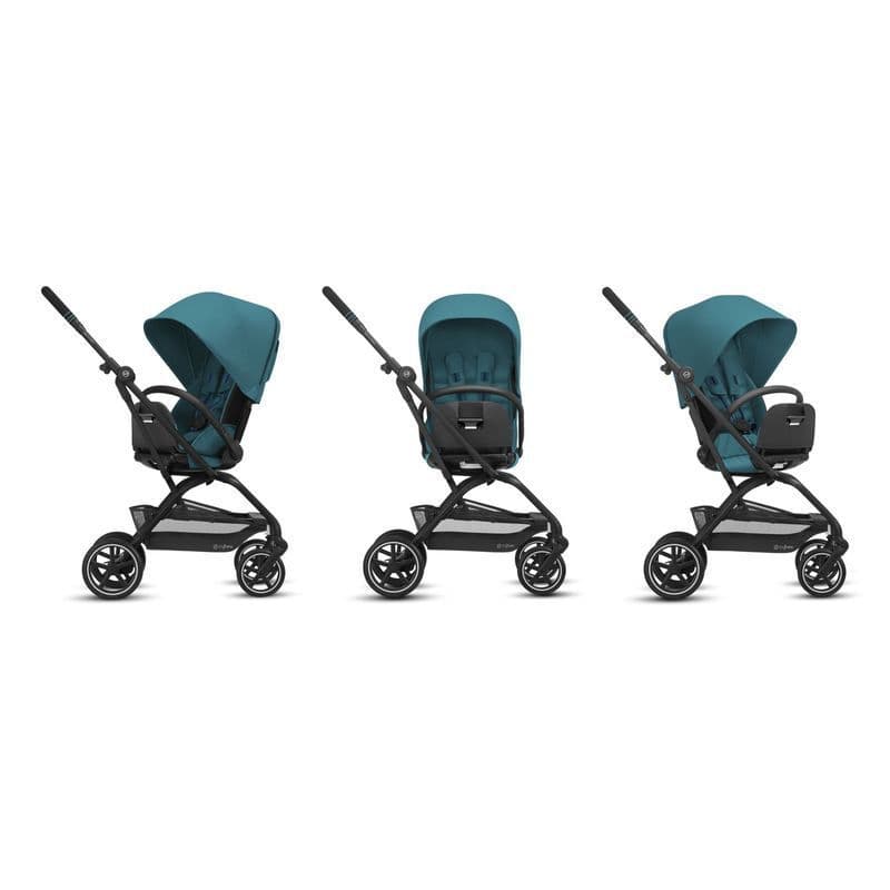 Poussette Eezy S Twist + 2 Blk River Blu, gold 2021 — vue 4 sur 5