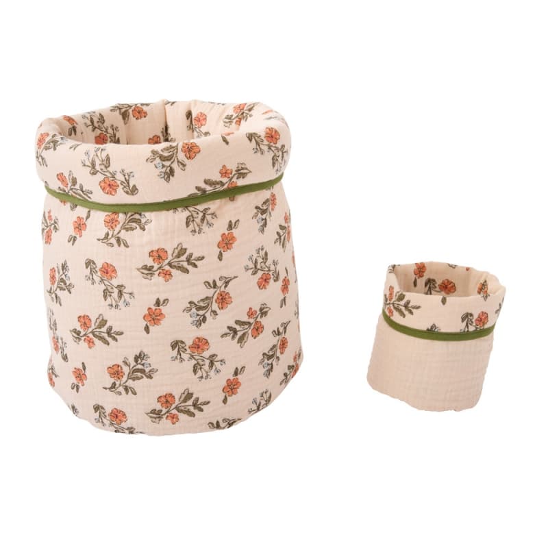 Set Corbeilles, fleurs beige fougere secret cottage bb&co — vue 1 sur 5