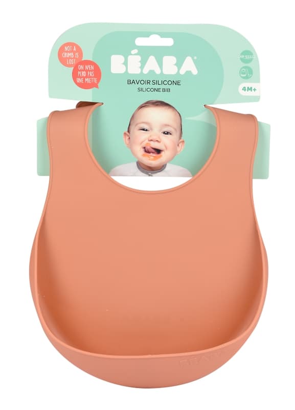 Bavoir Silicone, terracotta 26 x 4,5 x 37 — vue 4 sur 4