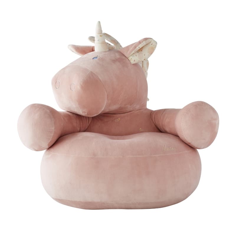 L&j Lina Peluche Sofa Veloudoux, rose clair permanent