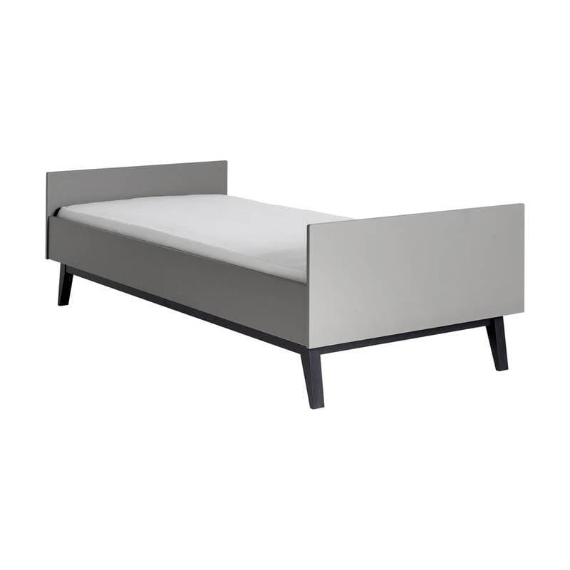 Lit Junior 90x200 Trendy Royal Oak, trendy quax noyer 205x95x62h — vue 4 sur 4