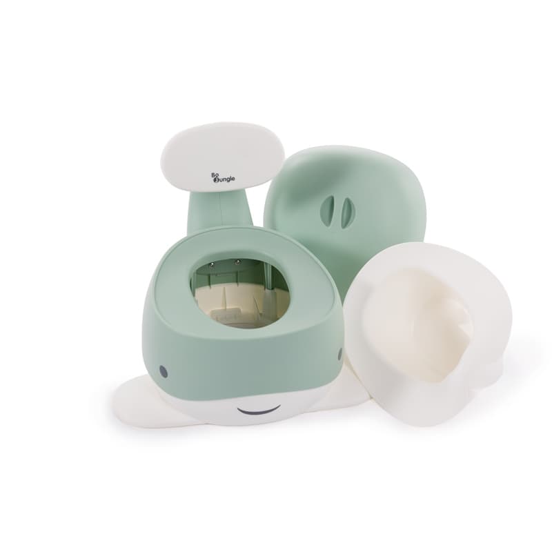 B-petit Pot Baleine Pastel, bo jungle bleu — vue 2 sur 3