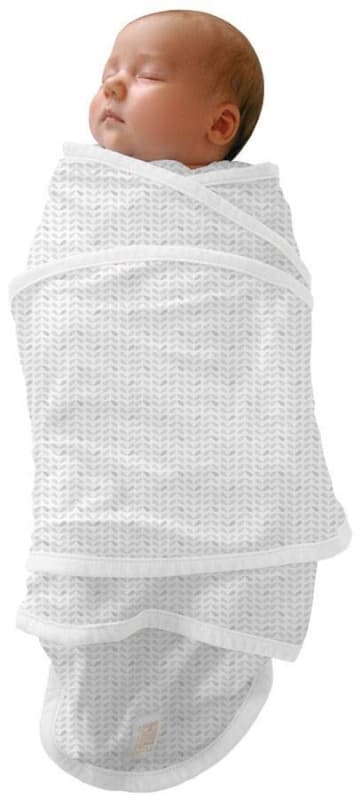 Couverture Miracle Leaf/biais, blanc red castle