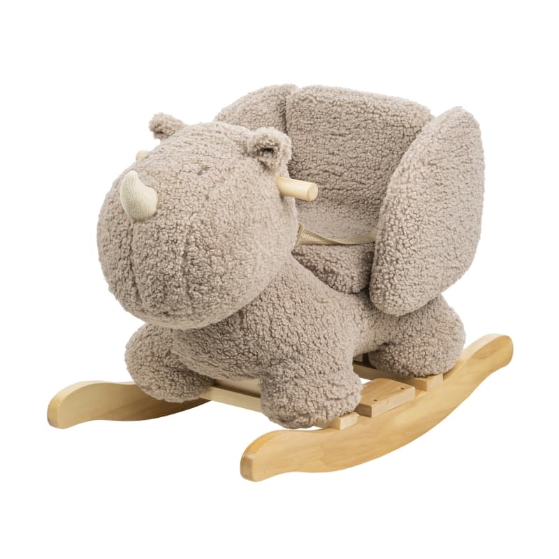 Bascule, taupe teddy bouclette nattou 25/03 — vue 1 sur 2