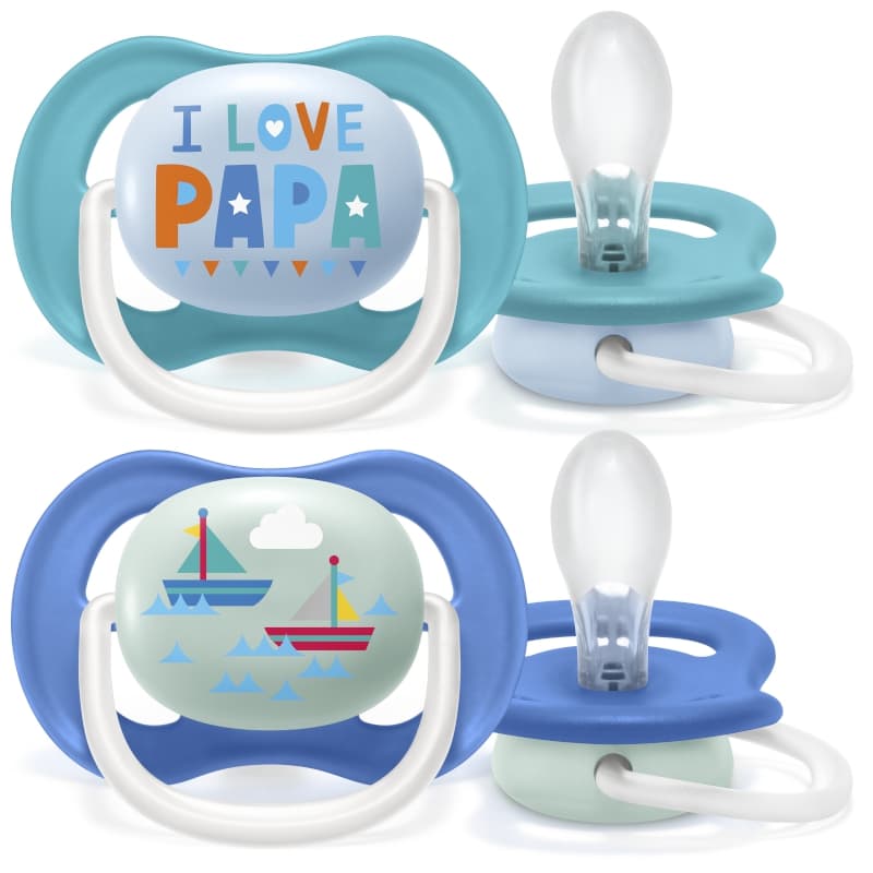 Scf080/03 Sucettes Air 6-18 Boy Love, philips avent 5 x 10,8 x 12,6 — vue 4 sur 7
