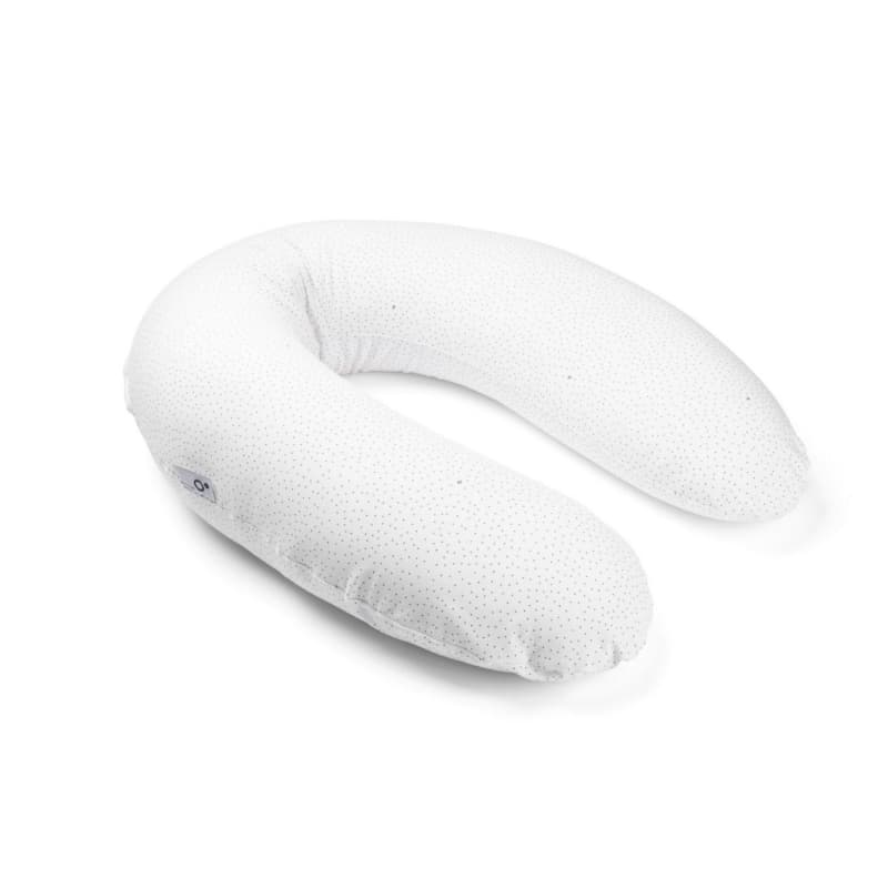 Coussin Maternite Buddy, gris silver dots confort doomoo — vue 2 sur 5