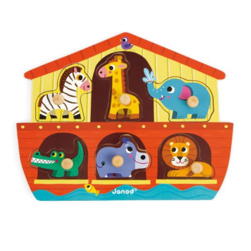 Puzzle Arche de Noe, multicolore