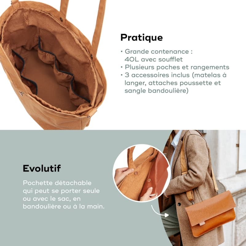 Sac a Langer Tote Bag, babymoov — vue 5 sur 5