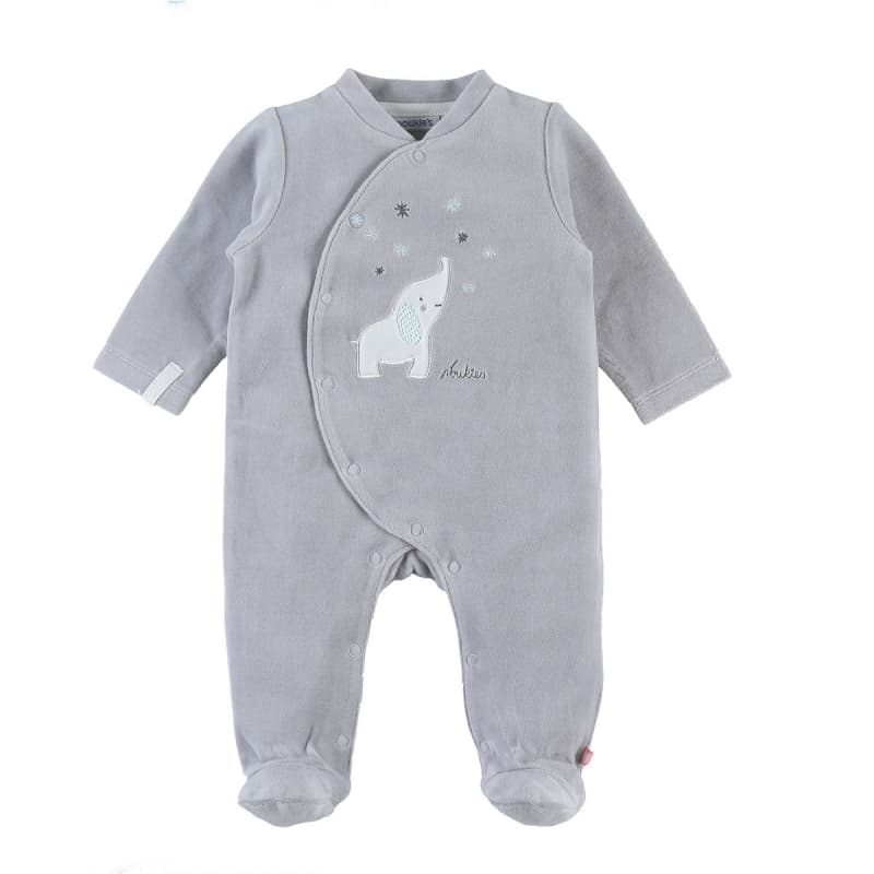 A&m Anna Pyjama (0-1-3m) - Velours Oeko-tex, amtoys vert clair