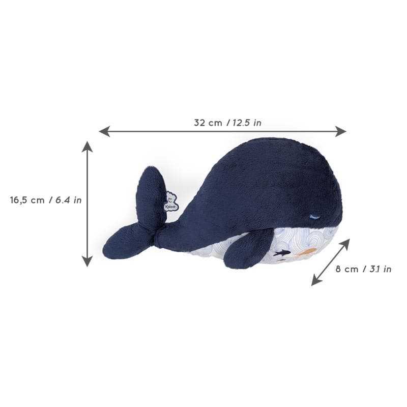 Peluche Bien-etre Baleine M, petit calme kaloo 2024 — vue 9 sur 10
