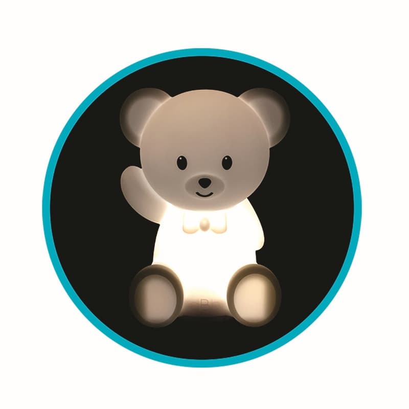 Veilleuse Bluetooth, chambre/securite blanc — vue 2 sur 3