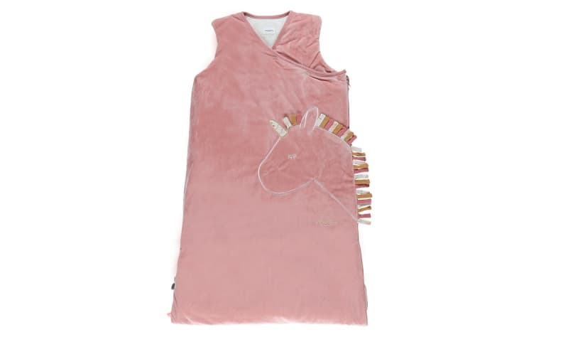 L&j Gigoteuse Lit 90-110cm Veloudoux, rose moyen permanent — vue 3 sur 4
