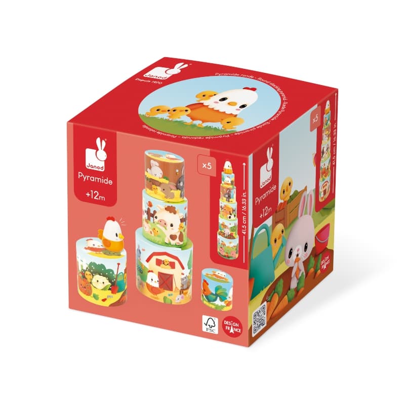 Ferme - Ma Premiere Pyramide - Poule — vue 10 sur 11