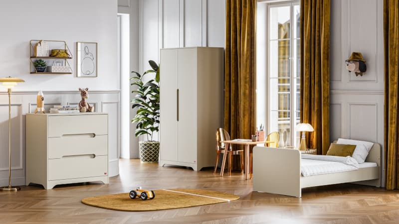 Commode Ova By Vox Gris/beige, ova by vox 88,5x52x89,5 — vue 4 sur 4