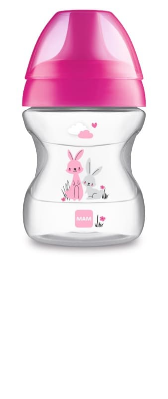 Mam Tasse d'Apprentissage Decoree avec Poignees, panache — vue 2 sur 3