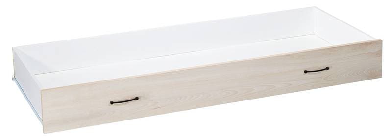 Tiroir Lit 140x70, vintage hetre cendre sauthon easy 138 x 16 x 32,5 — vue 1 sur 3