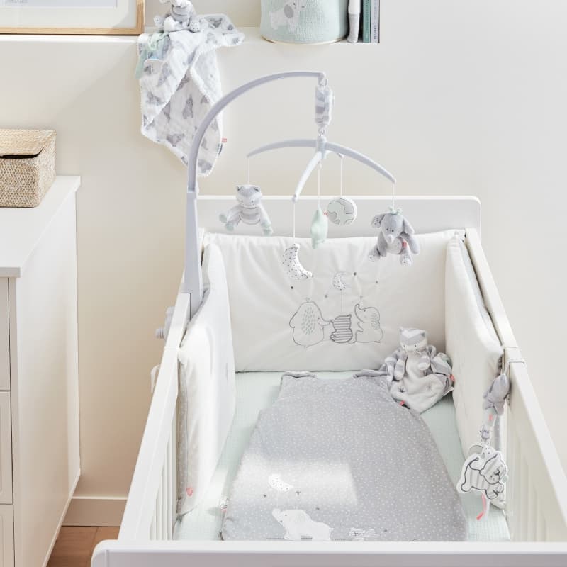 Gigoteuse 70 Cm Veloudoux Anna et Milo Gris Clair, grisclair permanent — vue 2 sur 3