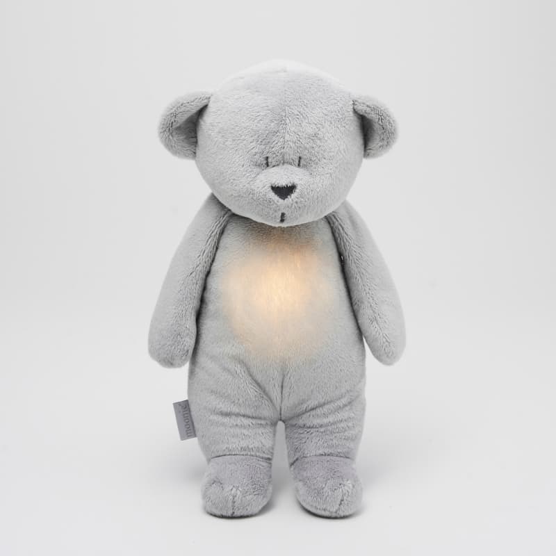 Moonie - Ours Douceur avec Sons&lumieres, gris moonie 03-24 — vue 1 sur 2