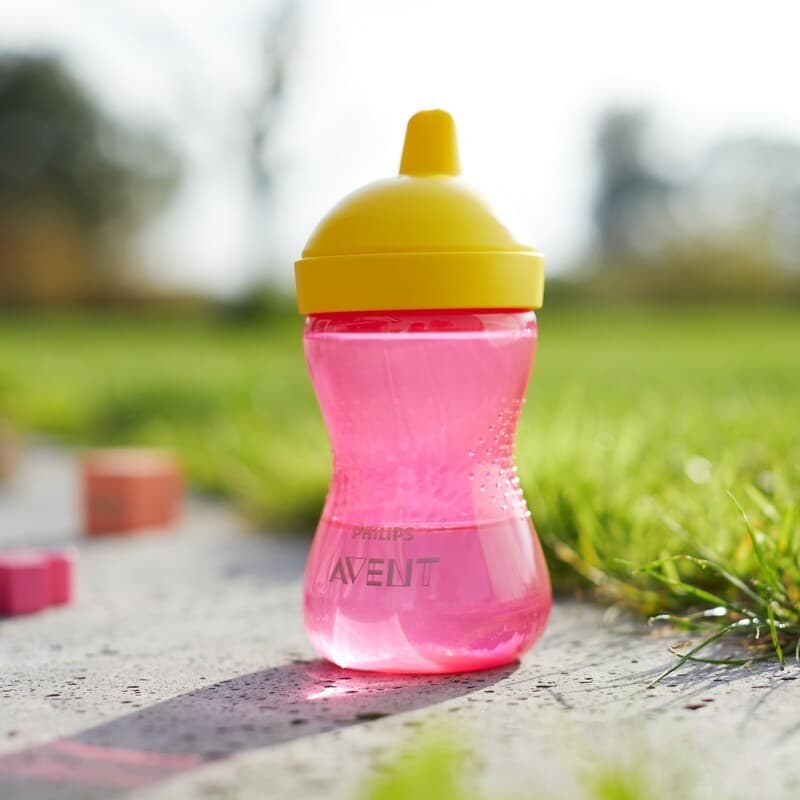 Tasse a Bec Dur Rose/jaune 260 Ml 9 Mois+ — vue 5 sur 5