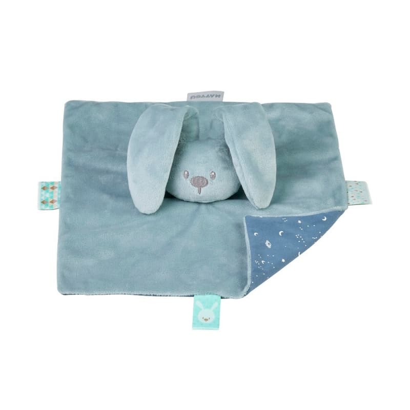 Doudou Glow avec Motif Imprime, vert de gris lapidou nattou 25/03 — vue 1 sur 3