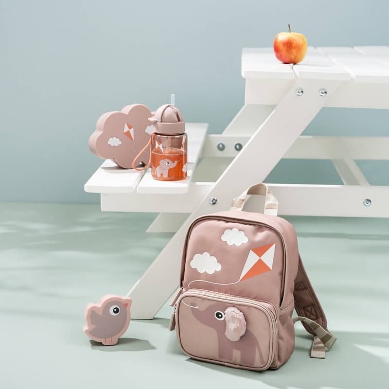 Sac a Dos Enfant Canvas, rose elphee done by deer news aw 2024 — vue 5 sur 5