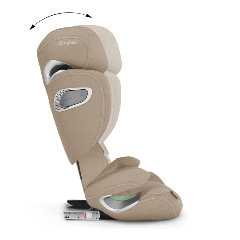 Siege Auto Solution T I-fix Plus, cozy beige gr 2/3 platinum cybex 07-24 — vue 5 sur 5