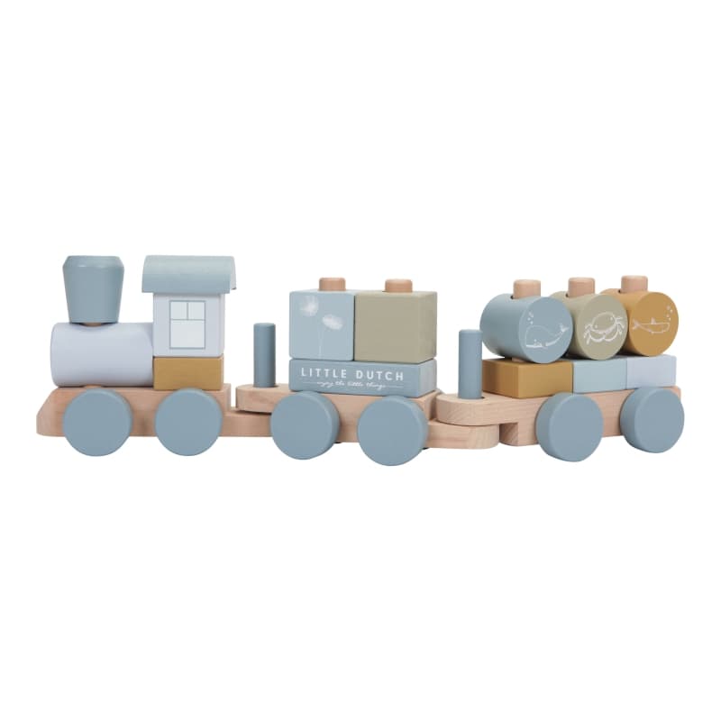 Ld Train a Blocs - Ocean, little dutch — vue 1 sur 2